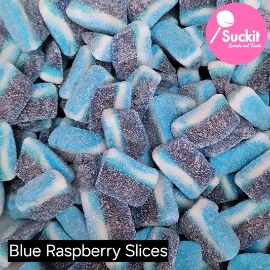 Blue Raspberry Slices