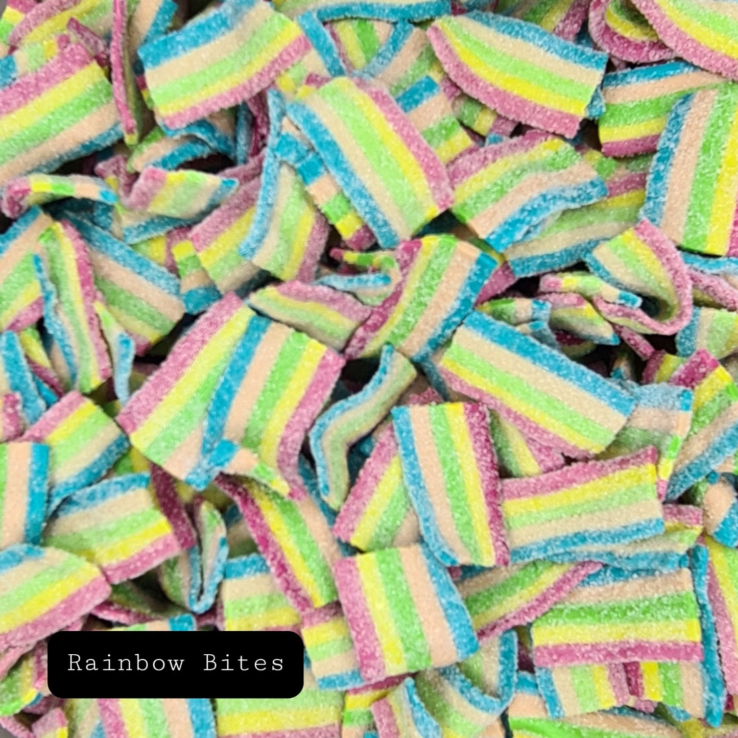 Fizzy Rainbow Bites